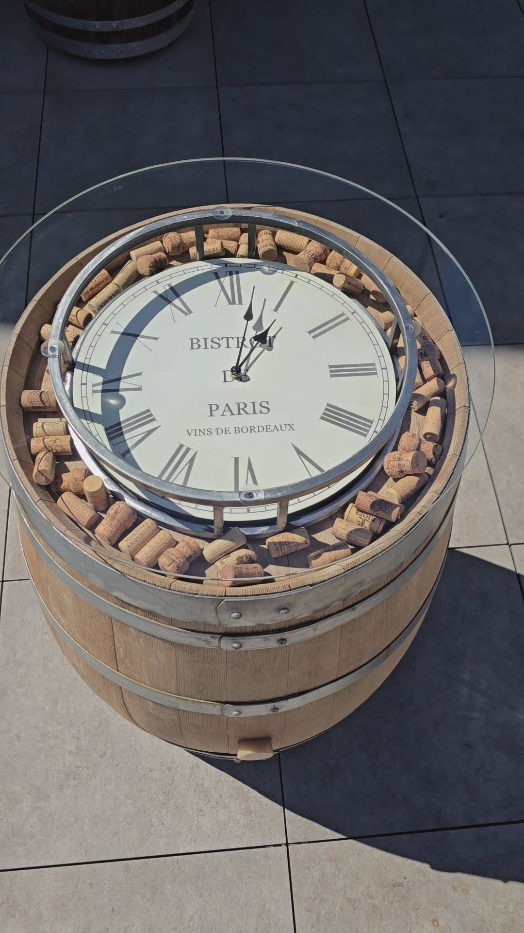 Botte / barrique "Time to wine"
