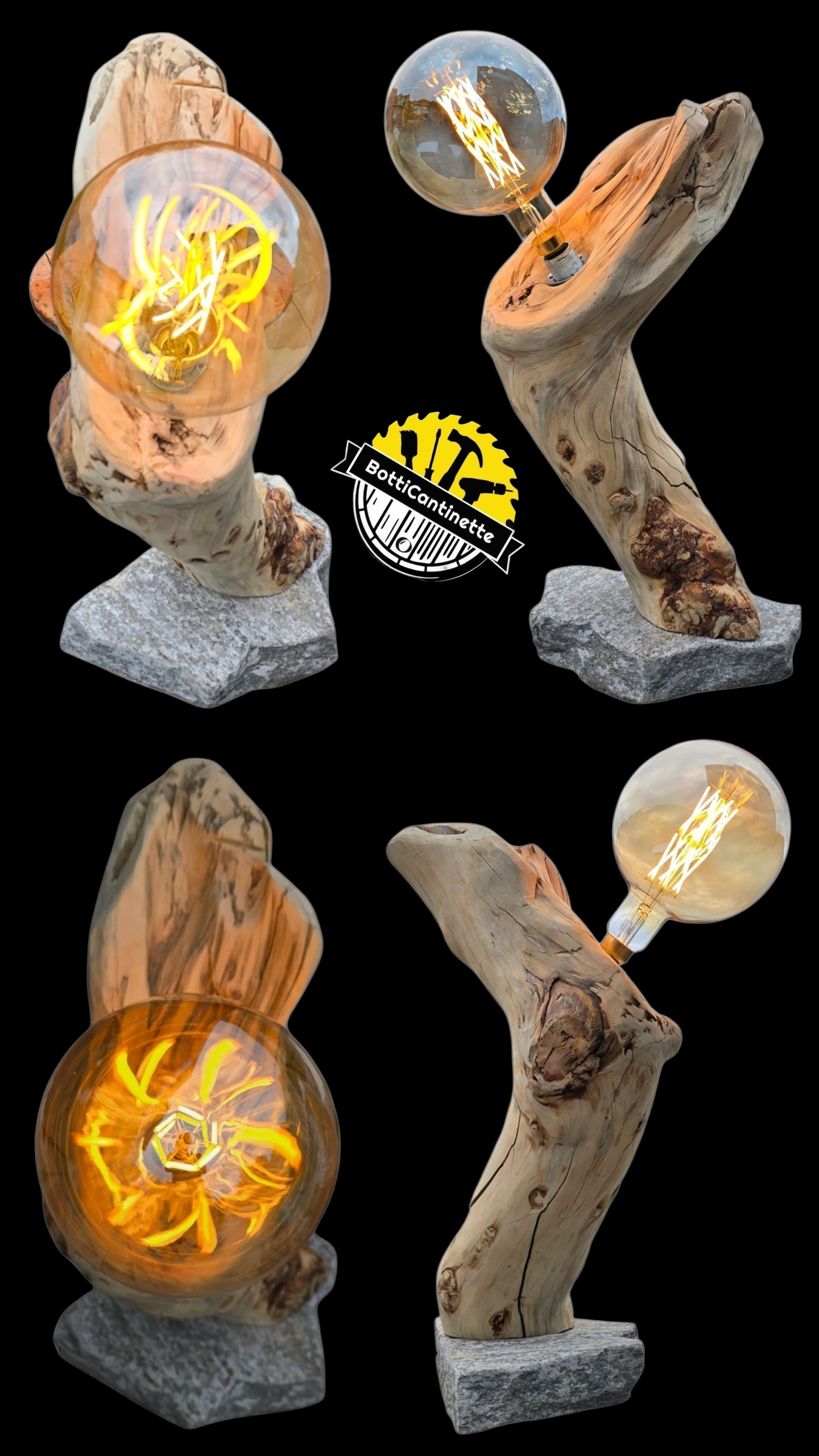 Lampada Scultura "Boggera"