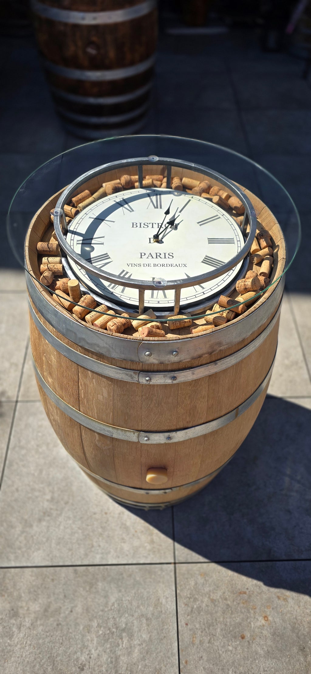 Botte / barrique "Time to wine"